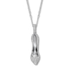 Thumbnail Image 1 of Previously Owned Emmy London Diamond Shoe Necklace 1/2 ct tw 10K White Gold 20"