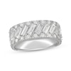 Thumbnail Image 1 of Previously Owned Neil Lane Artistry Baguette & Round-Cut Lab-Grown Diamond Anniversary Band 3 ct tw 14K White Gold