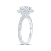 Thumbnail Image 2 of Previously Owned Monique Lhuillier Bliss Round-Cut Lab-Grown Diamond Engagement Ring 2-1/8 ct tw 18K White Gold