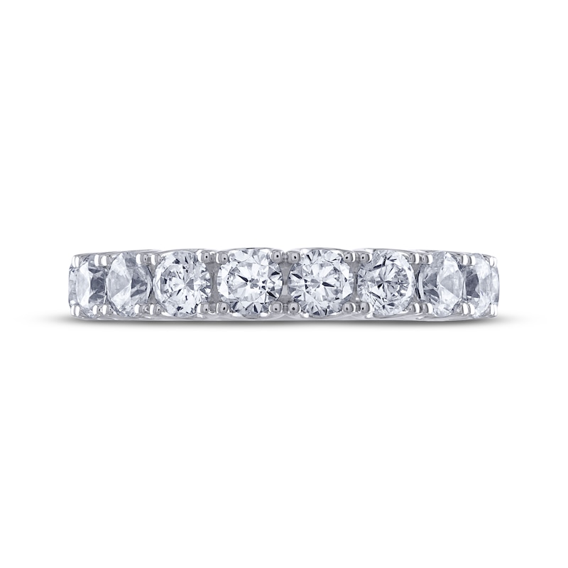 Main Image 3 of Previously Owned THE LEO Legacy Lab-Grown Diamond Anniversary Band 1-1/2 ct tw 14K White Gold