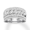 Thumbnail Image 1 of Previously Owned Diamond Anniversary Band 1-3/4 ct tw 14K White Gold