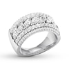 Thumbnail Image 4 of Previously Owned Diamond Anniversary Band 1-3/4 ct tw 14K White Gold