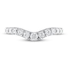 Thumbnail Image 3 of Previously Owned THE LEO Diamond Contour Wedding Ring 1/2 ct tw Round-cut 14K White Gold