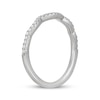 Thumbnail Image 2 of Previously Owned Neil Lane Diamond Contoured Wedding Band 1/6 ct tw 14K White Gold