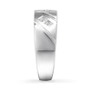 Thumbnail Image 3 of Previously Owned Men's Diamond Band 1/2 ct tw Square-cut 10K White Gold