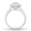 Thumbnail Image 2 of Previously Owned Diamond Engagement Ring 5/8 ct tw Round-cut 14K White Gold