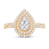 Thumbnail Image 3 of Previously Owned Multi-Stone Diamond Engagement Ring 1/2 ct tw Round-cut 10K Yellow Gold