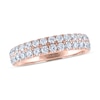 Thumbnail Image 1 of Previously Owned THE LEO Ideal Cut Diamond Anniversary Ring 1 ct tw 14K Rose Gold