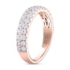 Thumbnail Image 2 of Previously Owned THE LEO Ideal Cut Diamond Anniversary Ring 1 ct tw 14K Rose Gold