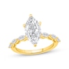 Thumbnail Image 0 of Lab-Created Diamonds by KAY Marquise-Cut Engagement Ring 2-1/2 ct tw 14K Yellow Gold