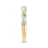 Thumbnail Image 1 of Threads of Love Diamond Twist Anniversary Ring 1/5 ct tw 14K Yellow Gold