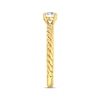 Thumbnail Image 1 of Round-Cut Diamond Solitaire Rope Shank Engagement Ring 1/3 ct tw 14K Yellow Gold (I/I2)