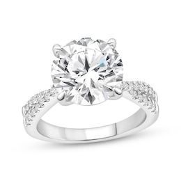 Adore Lab-Grown Diamonds Round-Cut Engagement Ring 5-1/4 ct tw 14K White Gold