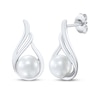 Thumbnail Image 2 of Cultured Pearl Swirl Gift Set Sterling Silver