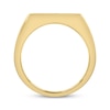 Thumbnail Image 3 of Previously Owned Men's Diamond Double Row Wedding Ring 2 ct tw 10K Yellow Gold