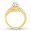 Thumbnail Image 3 of Previously Owned Ever Us Diamond Engagement Ring 1 ct tw 14K Yellow Gold