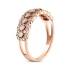 Thumbnail Image 2 of Previously Owned Round-Cut Diamond Bezel Anniversary Band 1/3 ct tw 14K Rose Gold