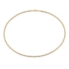 Thumbnail Image 1 of Previously Owned Solid Rope Chain Necklace 14K Yellow Gold 24"