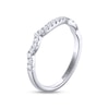 Thumbnail Image 2 of Previously Owned THE LEO Diamond Wedding Band 1/4 ct tw Round-cut 14K White Gold