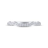 Thumbnail Image 3 of Previously Owned THE LEO Diamond Wedding Band 1/4 ct tw Round-cut 14K White Gold