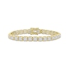 Thumbnail Image 0 of Previously Owned Men's Multi-Diamond Cupped Link Bracelet 1-1/4 ct tw 10K Yellow Gold 8.5"