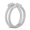 Thumbnail Image 2 of Previously Owned Neil Lane Diamond Enhancer Ring 3/4 ct tw Round, Marquise & Pear-Shaped 14K White Gold