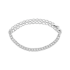 Thumbnail Image 2 of Previously Owned Diamond Adjustable Line Tennis Bracelet 1/2 ct tw 10K White Gold 9&quot;