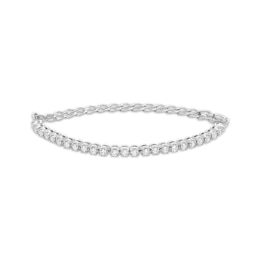 Previously Owned Diamond Adjustable Line Tennis Bracelet 1 ct tw 10K White Gold 9&quot;