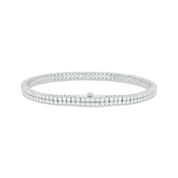 Previously Owned Diamond Double-Row Endless Bracelet 2 ct tw 10K White Gold 7&quot;