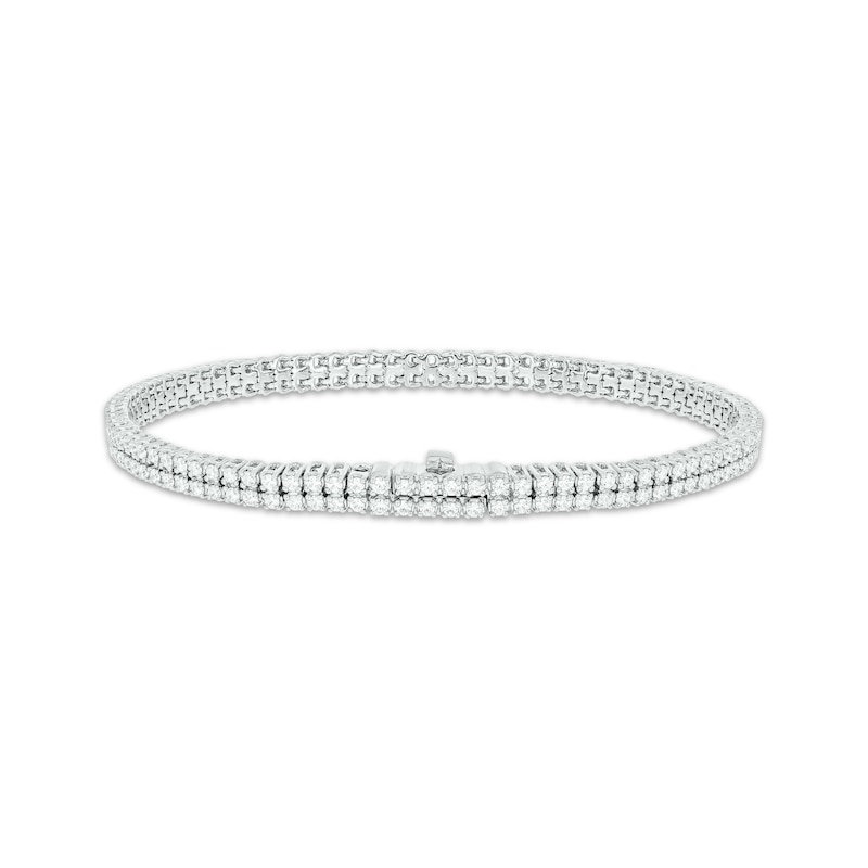 Previously Owned Diamond Double-Row Endless Bracelet 2 ct tw 10K White Gold 7"