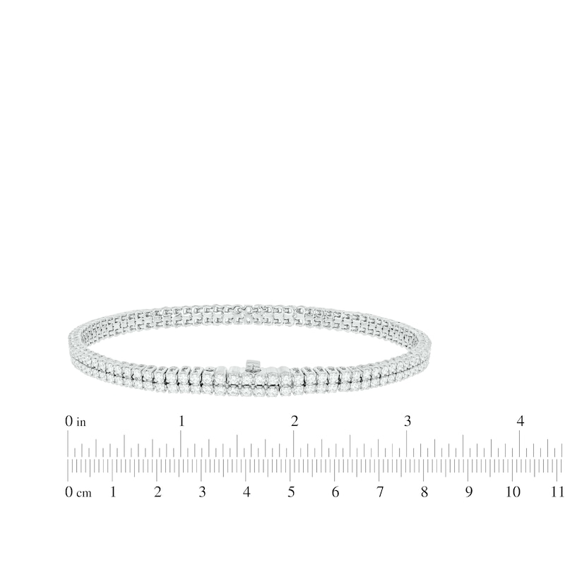 Previously Owned Diamond Double-Row Endless Bracelet 2 ct tw 10K White Gold 7"