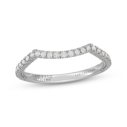 Previously Owned Neil Lane Artistry Lab-Grown Diamond Contour Wedding Band 1/4 ct tw 14K White Gold