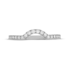 Thumbnail Image 3 of Previously Owned Neil Lane Artistry Lab-Grown Diamond Contour Wedding Band 1/3 ct tw 14K White Gold