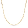 Thumbnail Image 1 of Previously Owned Hollow Mariner Link Necklace 14K Yellow Gold 24&quot;