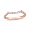 Thumbnail Image 1 of Neil Lane Artistry Lab-Grown Diamond Contour Wedding Band 1/4 ct tw 14K Rose Gold