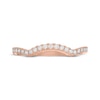 Thumbnail Image 3 of Neil Lane Artistry Lab-Grown Diamond Contour Wedding Band 1/4 ct tw 14K Rose Gold