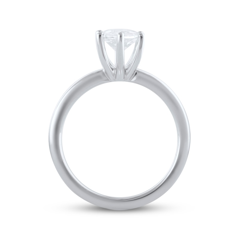 Main Image 3 of Lab-Grown Diamonds by KAY Marquise-Cut Solitaire Engagement Ring 1-1/2 ct tw 14K White Gold (F/SI2)