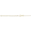 Thumbnail Image 3 of Solid Diamond-Cut Rolo Chain Necklace 0.89mm 14K Yellow Gold 20&quot;