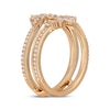 Thumbnail Image 2 of Neil Lane Marquise & Round-Cut Diamond Enhancer Ring 5/8 ct tw 14K Yellow Gold