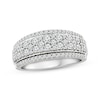 Thumbnail Image 1 of Diamond Stepped Anniversary Band 1 ct tw 14K White Gold