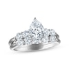 Thumbnail Image 1 of Pear-Shaped Diamond Bridal Set 1-5/8 ct tw 14K White Gold