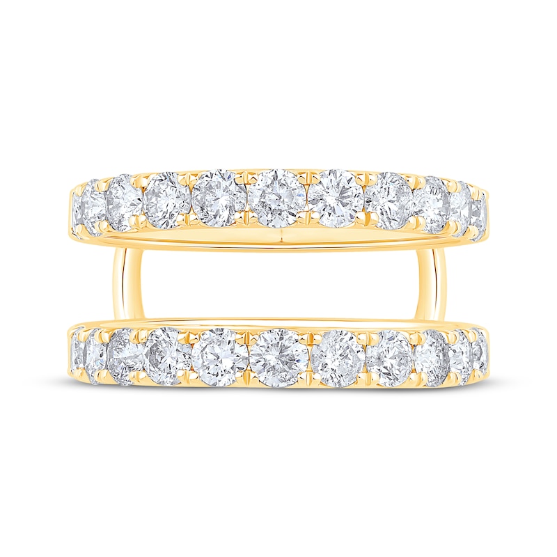 Main Image 3 of Round-Cut Diamond Enhancer Ring 2 ct tw 14K Yellow Gold