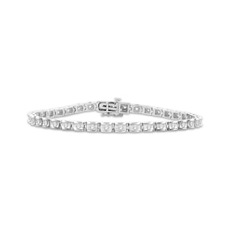 Diamond Link Bracelet 1 ct tw 10K White Gold 7&quot;