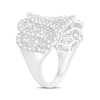 Thumbnail Image 2 of Lab-Grown Diamonds by KAY Swirl Ring 3 ct tw 10K White Gold