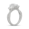 Thumbnail Image 2 of Neil Lane Artistry Oval-Cut Lab-Grown Diamond Three-Stone Ring 3 ct tw 14K White Gold