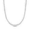 Thumbnail Image 1 of Multi-Diamond Riviera Necklace 6 ct tw 14K White Gold 16&quot;