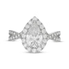 Thumbnail Image 6 of Neil Lane Artistry Pear-Shaped Lab-Grown Diamond Engagement Ring 2-1/3 ct tw 14K White Gold