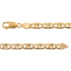 Thumbnail Image 3 of Diamond-Cut Valentino Chain Necklace 4.8mm 10K Yellow Gold 22&quot;