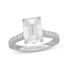 Thumbnail Image 1 of Neil Lane Artistry Heritage Emerald-Cut Lab-Grown Diamond Engagement Ring 4-1/2 ct tw Platinum