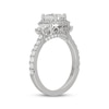 Thumbnail Image 2 of Neil Lane Artistry Heritage Heritage Emerald-Cut Lab-Grown Diamond Engagement Ring 2 ct tw Platinum